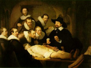 Rembrandt: Mastery of shadow and light due to left-handedness?