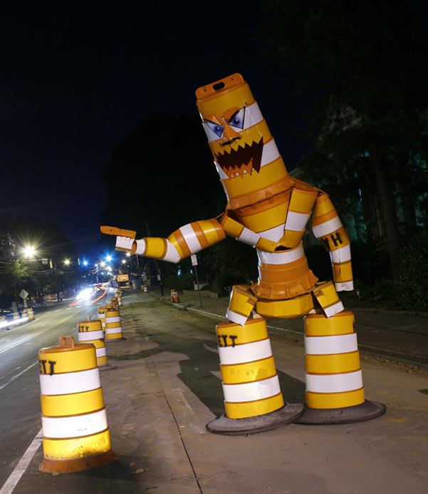 Traffic Barrel Monster 2009