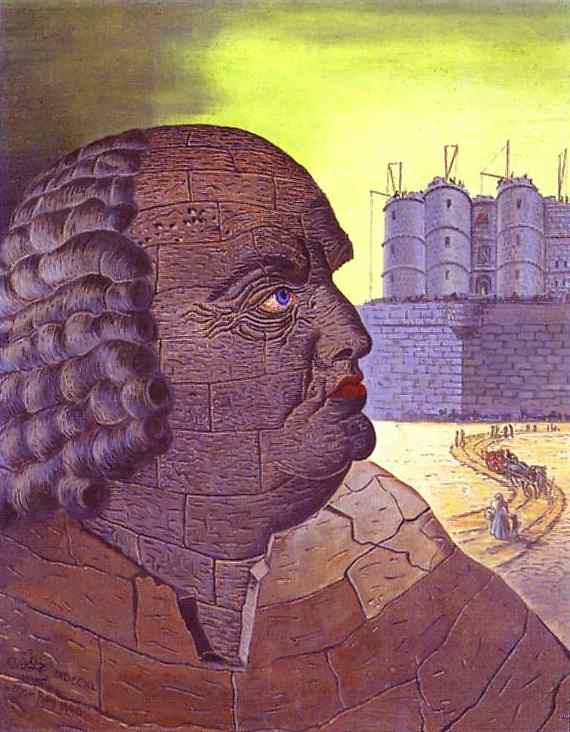 sade6 Man Ray, Imaginary Portrait of the Marquis de Sade