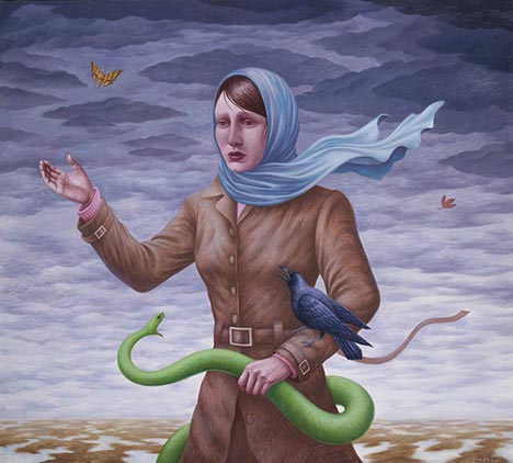 Alex Gross, The Apologist ( ref. nathaniel west )