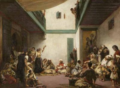 Delacroix; Jewish Wedding in Morocco, 1839