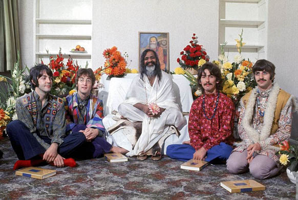 ''And of course The Beach Boys, Donovan and The Beatles had found the Spiritual Regeneration teachings of the Maharishi, a sort of pop fusion of Buddhism, Hinduism and even stray bits of American “power of positive thinking” boosterism.''