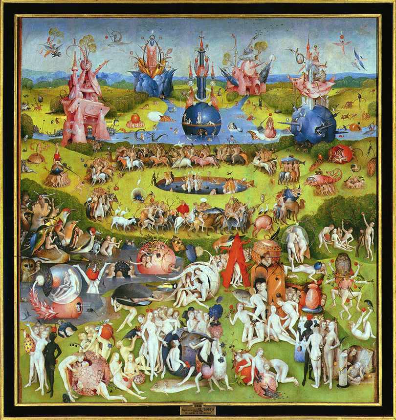 Bosch,Hieronymus. Garden of Earthly Delights. 1504
