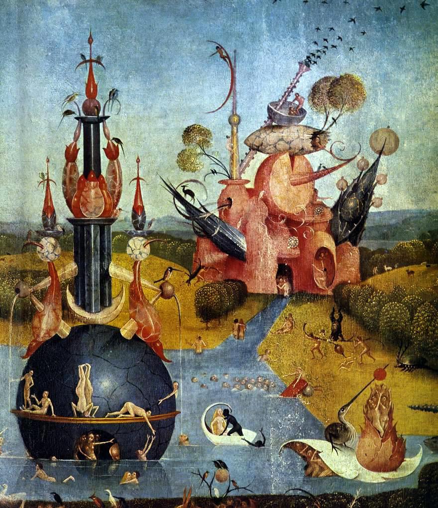 Bosch, Garden of Earthly Delights. Central panel