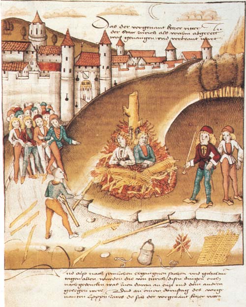 Burning of Sodomites, England