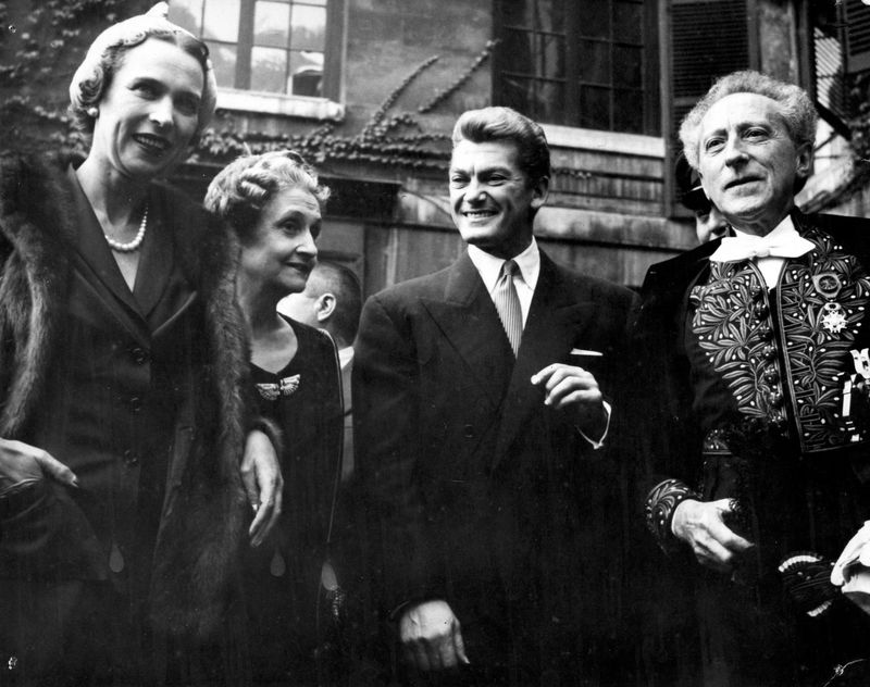 cocteau1 Acceptance Ceremony, Jean Cocteau,1955