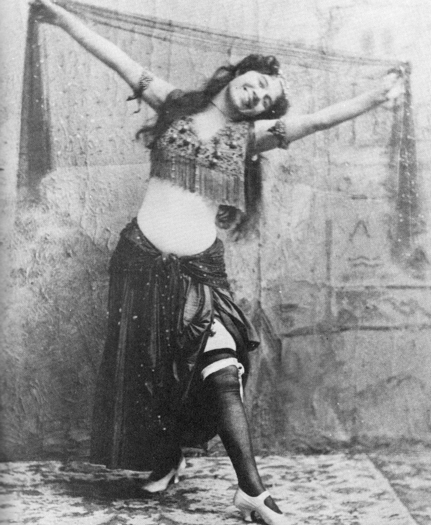 Little Egypt, who popularized the hootchy-kootchy at Coney island around 1900, was less traditional in her approach