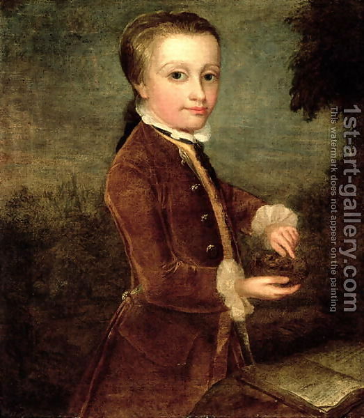 Mozart ( 1756-1791 ) at age eight . Paul Zoffany
