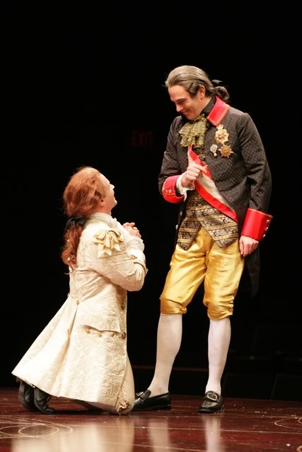 Vince Nappo as Wolfgang Amadeus Mozart John Feltch as Emperor Josef
