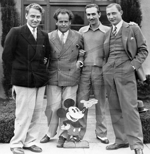 Disney3 Disney,Eisenstein. 1930. Fascination with projection of Utopia.