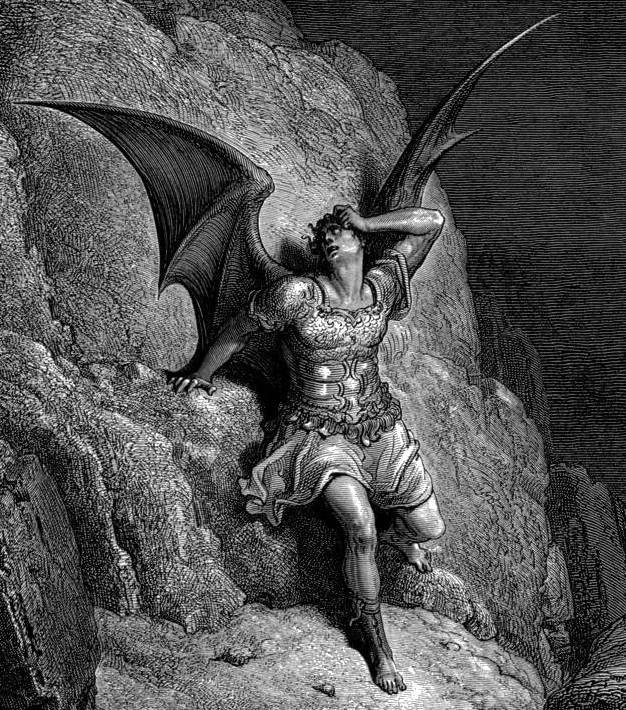 Gustave Dore, Paradise Lost Satan