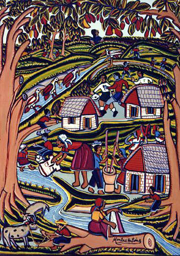 antoine1 Montas Antoine, Children Playing. 1960.