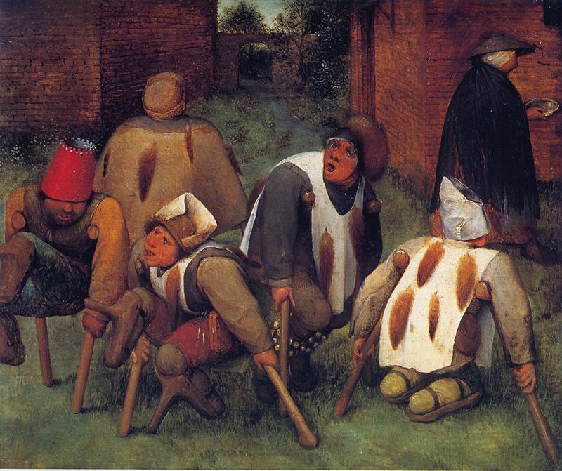 Bruegel. The Cripples.