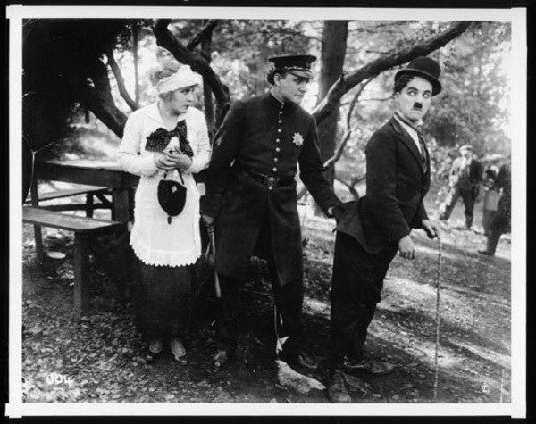 Chaplin, In the Park, 1915