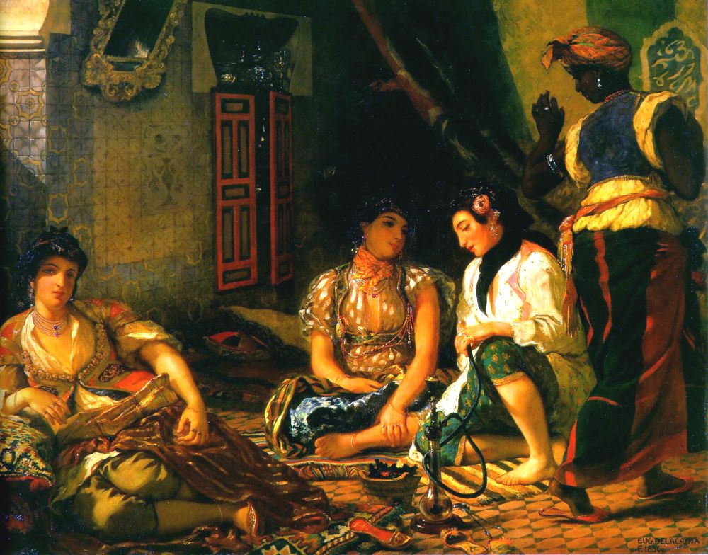 Delacroix. Women of Algiers. 1834.