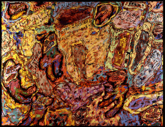 ''Throughout his long career, Jean Dubuffet pioneered a provocative, rebellious attitude toward art and culture. Seeking direct contact with the forces of creation, Dubuffet found inspiration in what he called Art Brut (“raw art”)—art of the insane, non-Western art, children’s drawings, and graffiti. His use of unconventional materials, constituting a revolt against traditional definitions of beauty, influenced many twentieth-century artists.''