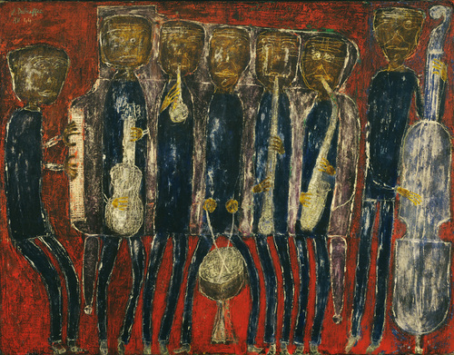 Dubuffet19 Dubuffet. Grand jazz band. 1944