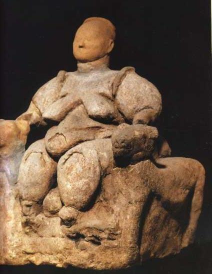 Mother Goddess Figure. ''So, we could probably say that some form of feminine worship prevailed at the time. If you turn your attention to the Neolithic art, you will certainly see as many female figures as in the Paleolithic. Indeed, those venuses were passed into the Mediterranean region such as Malta and Crete as the Goddess figure.''