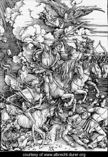 Albrecht Durer. The Four Horsemen of the Apocalypse