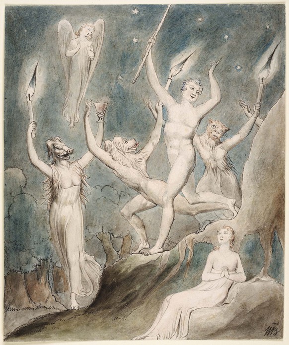 Milton's Comus. William Blake