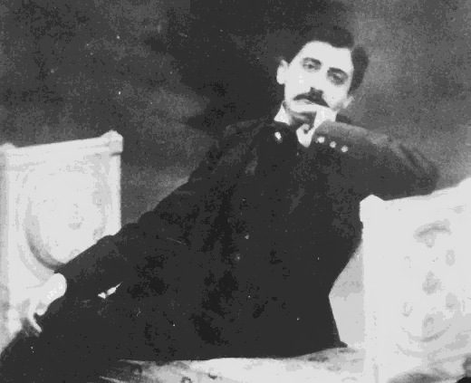 Marcel Proust was about twenty-five when this photograph was taken; a languid looking young writer and man about town.