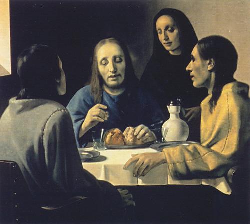 Van Meegeren Vermeer forgery. 1937.