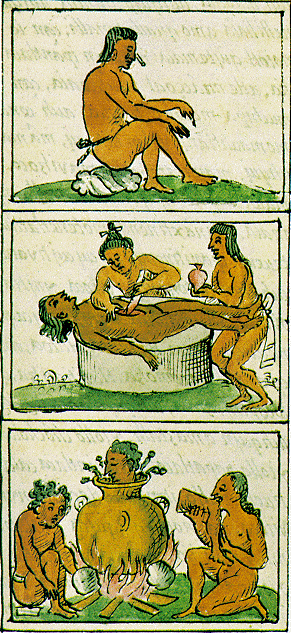 Aztec human sacrifice