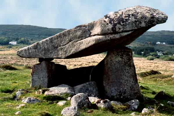 dolmen at Kilclooney, Ireland