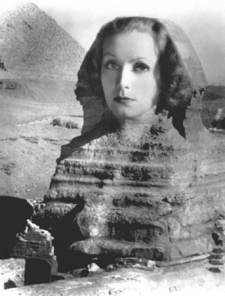 Greta Garbo. Sphinx photo. 1931. Clarence Sinclair Bull
