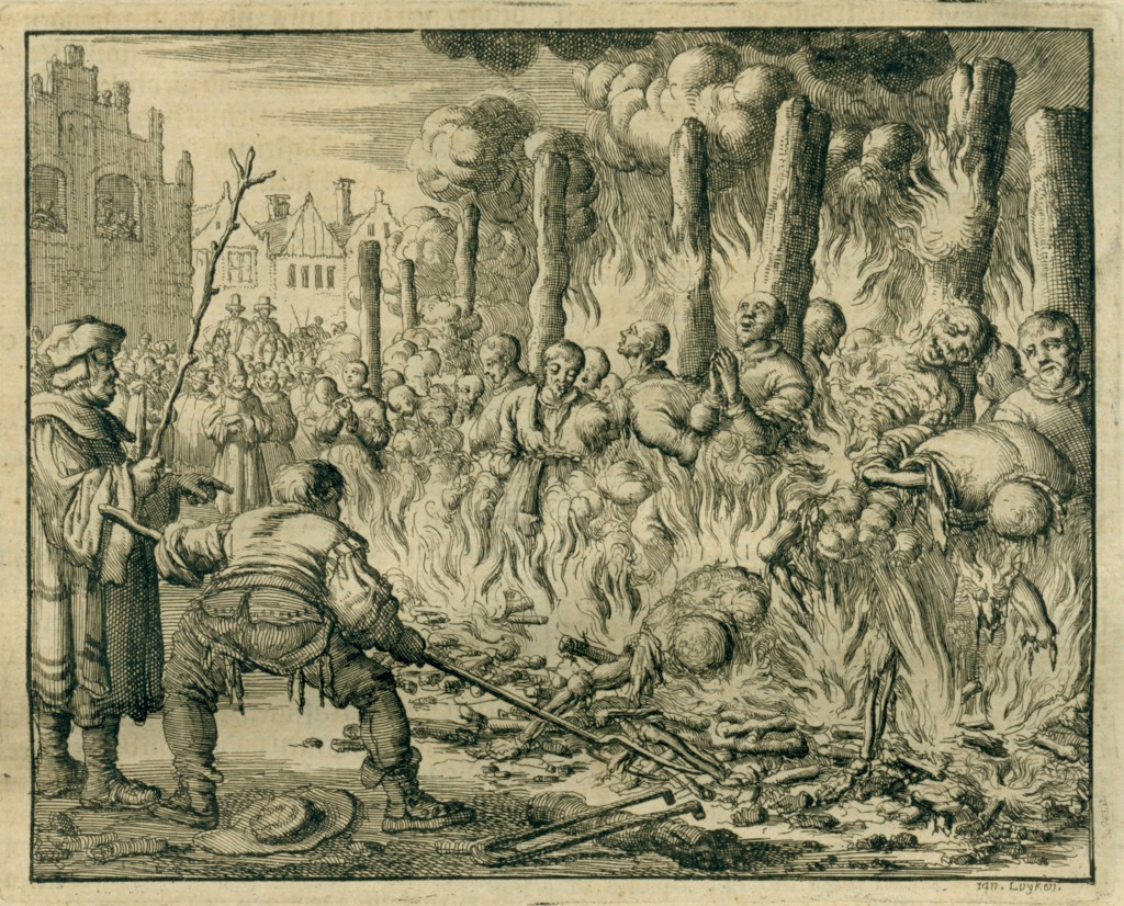 ''Wolfgang Ulman was burned at the stake with his brother and ten other Anabaptists at Walzen in 1528 as was the open air preacher Hans Prestle, after winning many converts to the saving grace of Jesus Christ.  ''