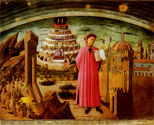 ''According to Dante Alighieri's The Divine Comedy and other religious literature, Hell, as we know it, is not just a single entity consisting of a wide field of fire. It is composed of "circles," or levels, and according to Inferno (The Divine Comedy's first "cantiche"), each circle is classified to what type of sin and how grave it is.''