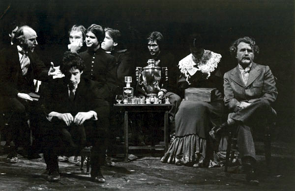 Dostoevsky. The Possessed. ''The leading roles in The Possessed, by the way, were played by Christopher Lloyd (a distinguished leading man before his Taxi  days), Meryl Streep (still a student, and playing a beautiful aristocrat), Jerome Dempsey, Norma Brustein, the aforementioned Alvin Epstein, and the Polish film actress Elzbieta Czyzewska, who gave an especially remarkable performance.''