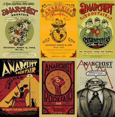 Anarchist Book fair covers