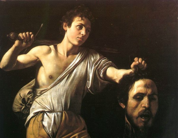 David with the Head of Goliath. Caravaggio