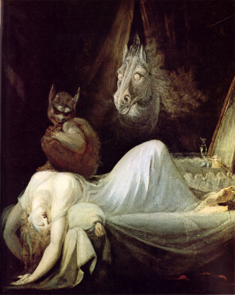 Henry Fuseli. The Nightmare 1782.