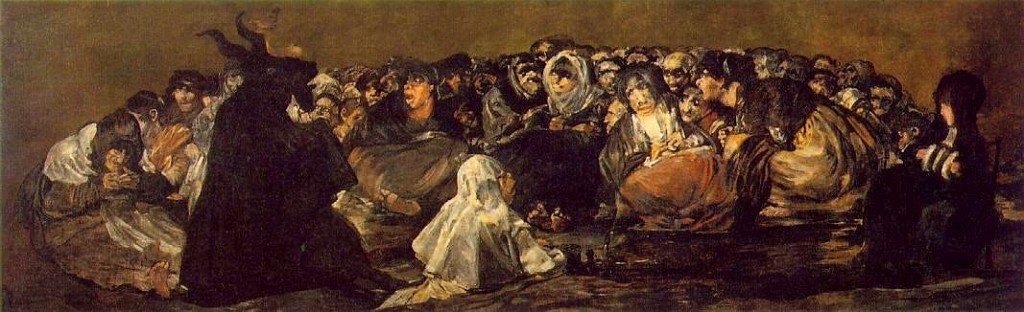 goya10 Goya. Witches Sabbath