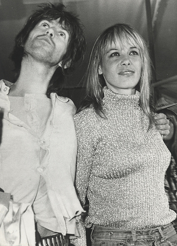 Keith Richards & Anita Pallenberg