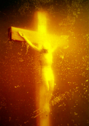 ''That’s the notorious 1987 photograph Piss Christ by Andres Serrano, which shows a plastic crucifix in a glass of the photographer’s urine. It won an award in the Southeastern Center for Contemporary Art’s “Awards in the Visual Arts” competition, partially sponsored by the National Endowment for the Arts, a United States Government agency that funds artistic projects. Mr. Serrano received $US 15,000, some of that from the taxpayer-funded NEA.''