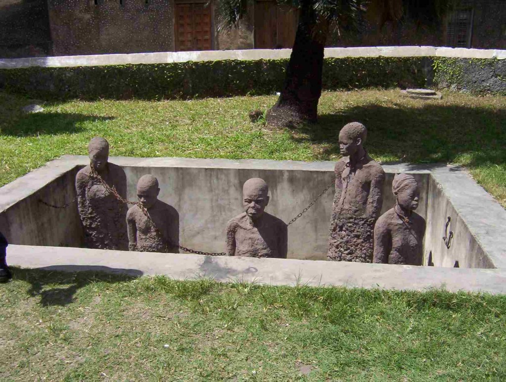Slavery Monument. Zanzibar