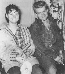 ''Although he had murdered a few weeks before, Charlie Starkweather, a diminutive 19-year-old garbage truck driver from Lincoln, Nebraska, didn't begin killing in earnest until January 21, 1958. This was the day when he visited the home of his girlfriend, Caril Fugate, aged 14. While awaiting her return, Starkweather got into an argument with Fugate's mother. When she tried to slap him, he grabbed a rifle and shot her. Seconds later, Fugate's stepfather was similarly dispatched. Minutes later Fugate arrived home, at which point Starkweather stabbed her 2-year-old half-sister to death.  Then, after pinning up a notice in the window that read "Every Body is Sick with the Flu," the couple hunkered down for the next six days, watching television, having sex, gorging themselves on fast food. In that time various people visited the house and met the two teenagers. No one noticed anything out of the ordinary.    Read more: Charles Starkweather and Caril Fugate Trials: 1958 - Tough Background, Hostage Or Killer? http://law.jrank.org/pages/3085/Charles-Starkweather-Caril-Fugate-Trials-1958.