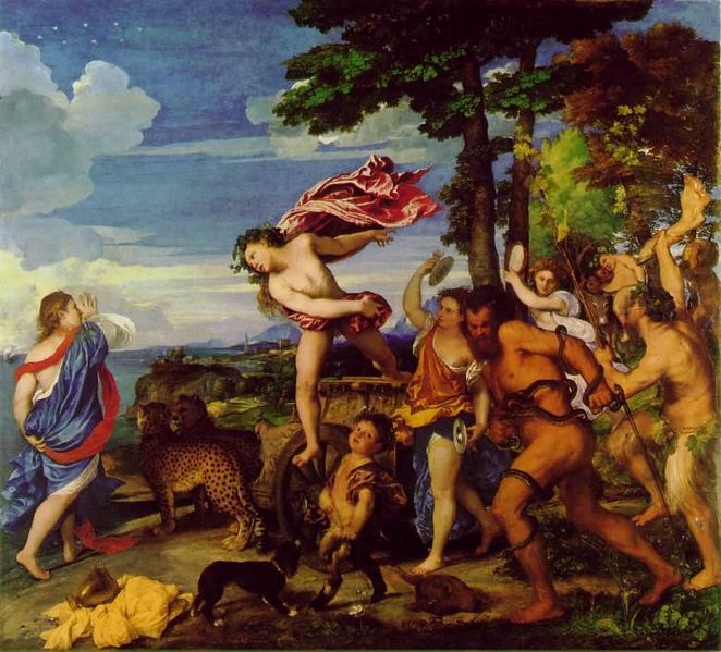 Titian. Bacchus