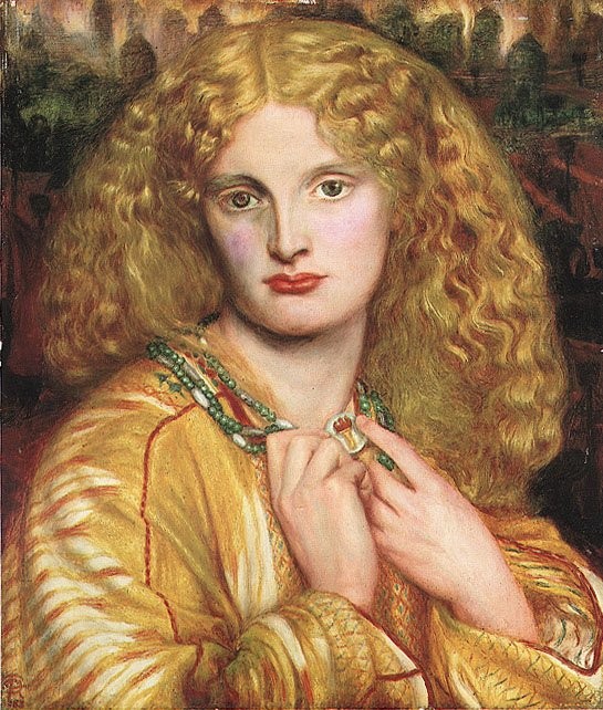 Dante Gabriel Rossetti. Helen of Troy. 1863.