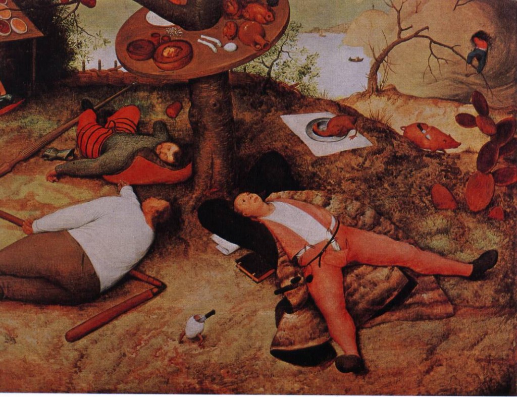 bruegel41 Bruegel. land of Cockaigne