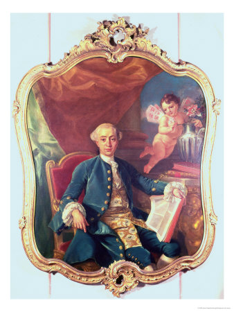 Casanova ( 1725-1798 ) by Anton Raphael Mengs