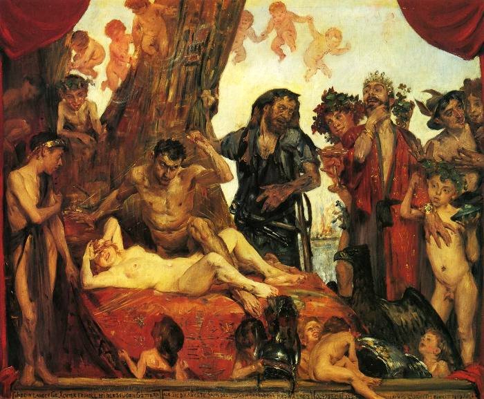 Homeric Laughter - Lovis Corinth