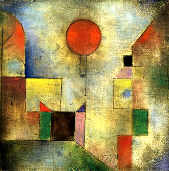 Paul Klee. red balloon