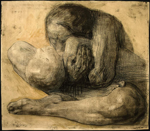 Kathe Kollwitz. Woman with Dead Child