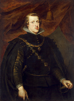 Philip IV of Spain, Ruben's last royal patron. For Philip, Rubens designed more than a hundred decorations for a hunting palace on the outskirts of Madrid.