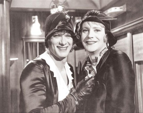 wilder12 Jack Lemmon and Tony Curtis. Some Like it Hot