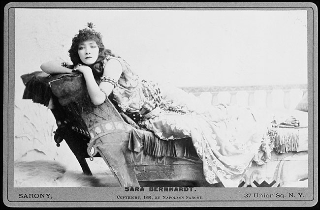 "The opening image in the fascinating exhibition that opens today at the Jewish Museum might at first seem to have very little to do with its main subject. The exhibition is devoted to the flamboyant 19th-century actress whose name was once invoked by mothers as a warning to melodramatic daughters, held up like a cross before Dracula: "Who do you think you are, Sarah Bernhardt?""